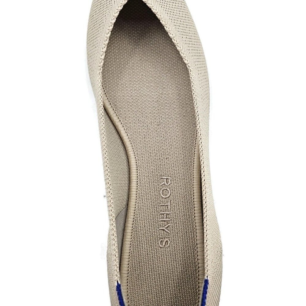 New Rothy's The Point Shoes Womens 10 Ecru Rothys Slip Ons - Picture 9 of 13